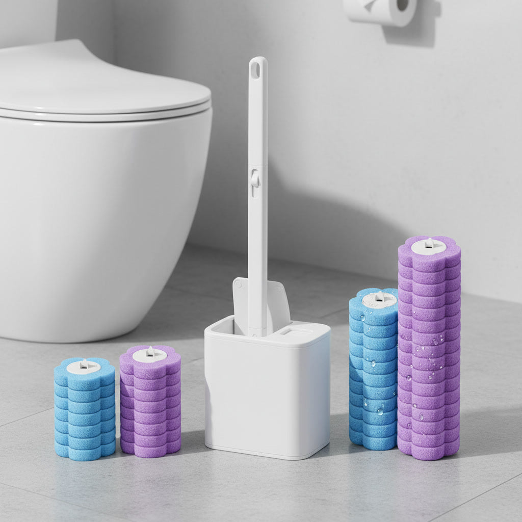 Revivo™ – Nowoczesna szczotka do toalety z systemem wymiennych wkładów